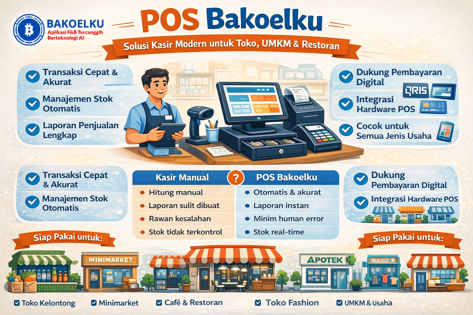 Strategi Sukses Bisnis F&B: Cara Mengelola Restoran & Cafe Agar Lebih Profitable